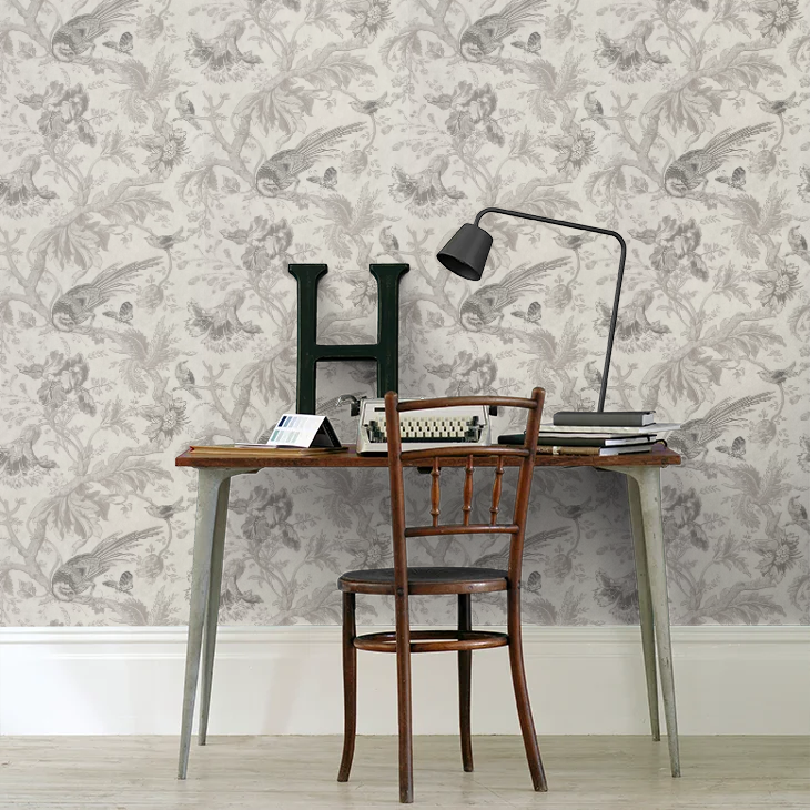 0291CRNUAGE - Crowe Hall Lane Wallpaper - Nuage - Little Greene
