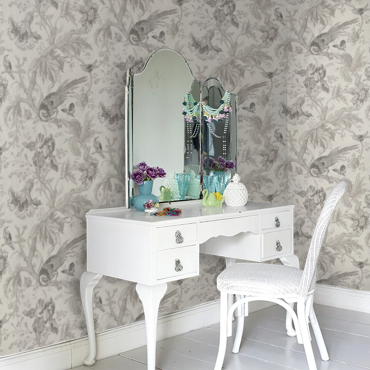 0291CRNUAGE - Crowe Hall Lane Wallpaper - Nuage - Little Greene