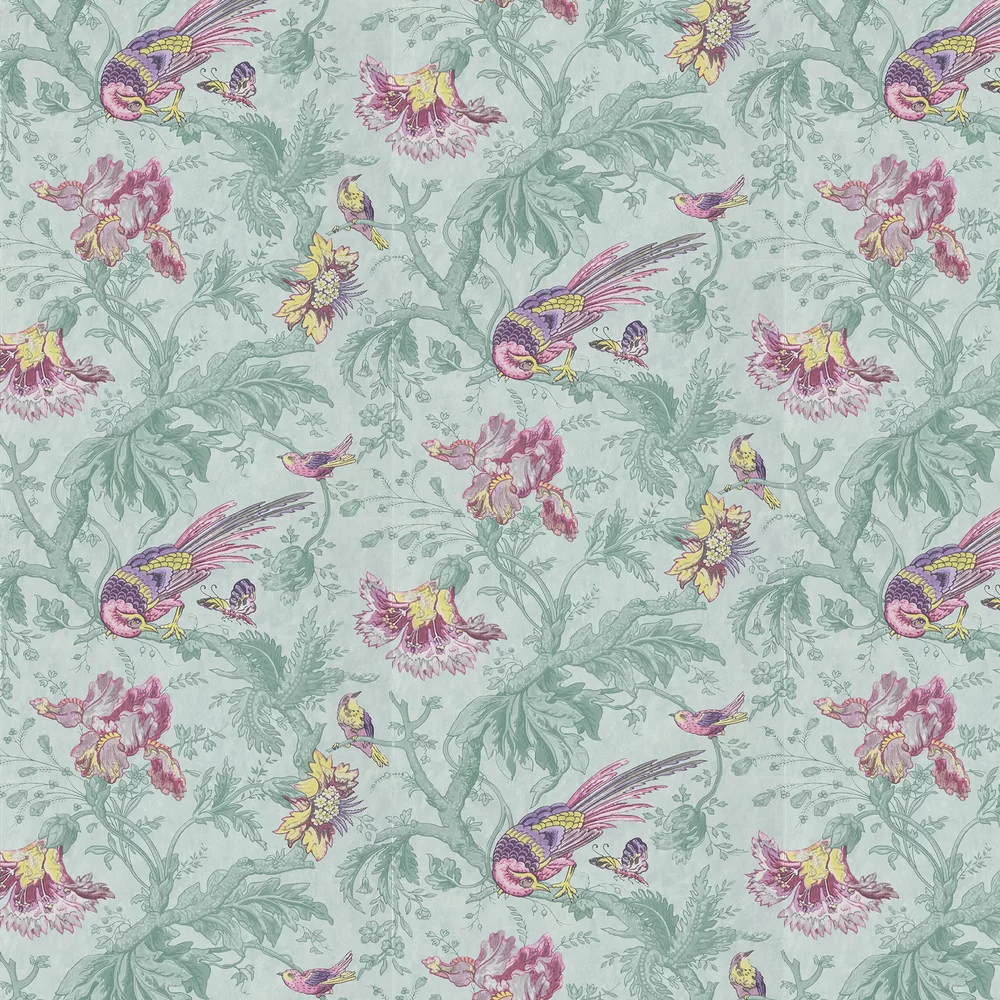 0291CRPUNCH - Crowe Hall Lane Wallpaper - Punch - Little Greene