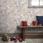 0291LODORIA - Loriini Wallpaper - Dorian - Little Greene