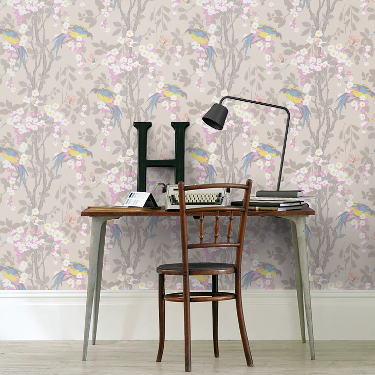 0291LODORIA - Loriini Wallpaper - Dorian - Little Greene