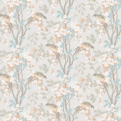 0291LOTUSCA - Loriini Wallpaper - Tuscany - Little Greene