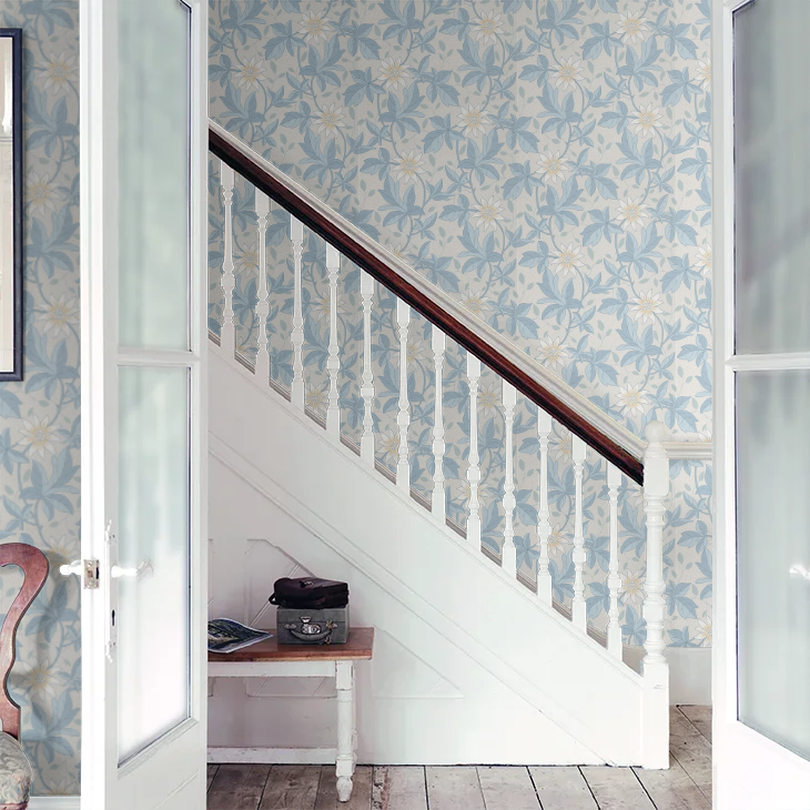 0291MODAWNZ - Monroe Wallpaper - Dawn Flower - Little Greene