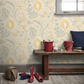 0291WOCLAUD - Woodblock Trail Wallpaper - Claude - Little Greene