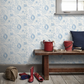 0291WOJUNIP - Woodblock Mono Wallpaper - Juniper - Little Greene