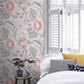 0291WOUNION - Woodblock Trail Wallpaper - Union - Little Greene