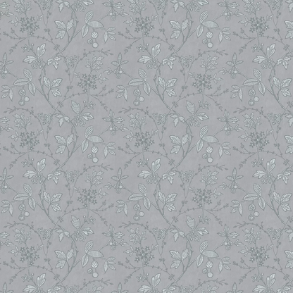 0291WRLEADZ - Wrest Trail Wallpaper - Lead - Little Greene