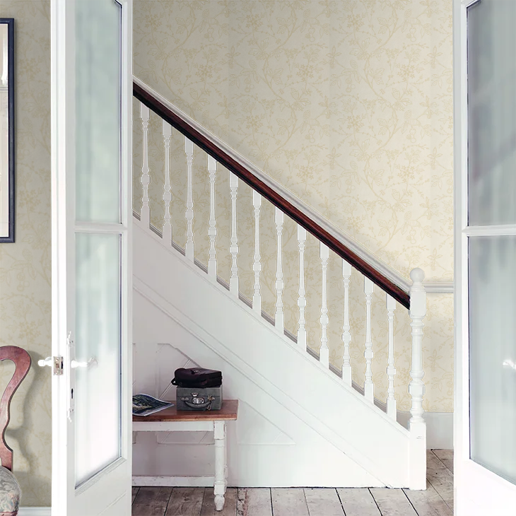 0291WRSANDZ - Wrest Trail Wallpaper - Sand - Little Greene