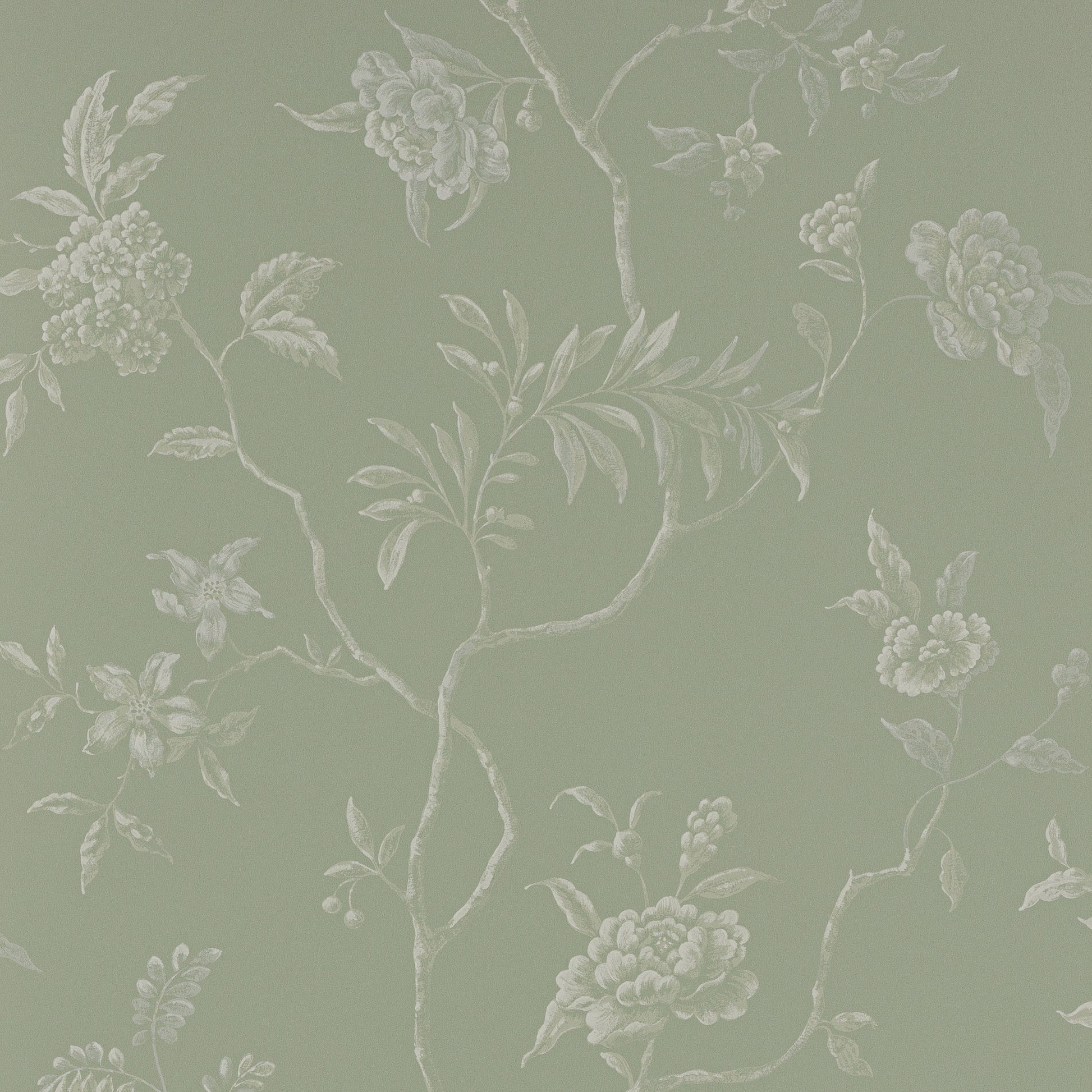 07128/01 - Delancey Wallpaper - Aqua - Colefax & Fowler