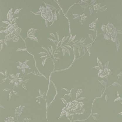 07128/01 - Delancey Wallpaper - Aqua - Colefax & Fowler