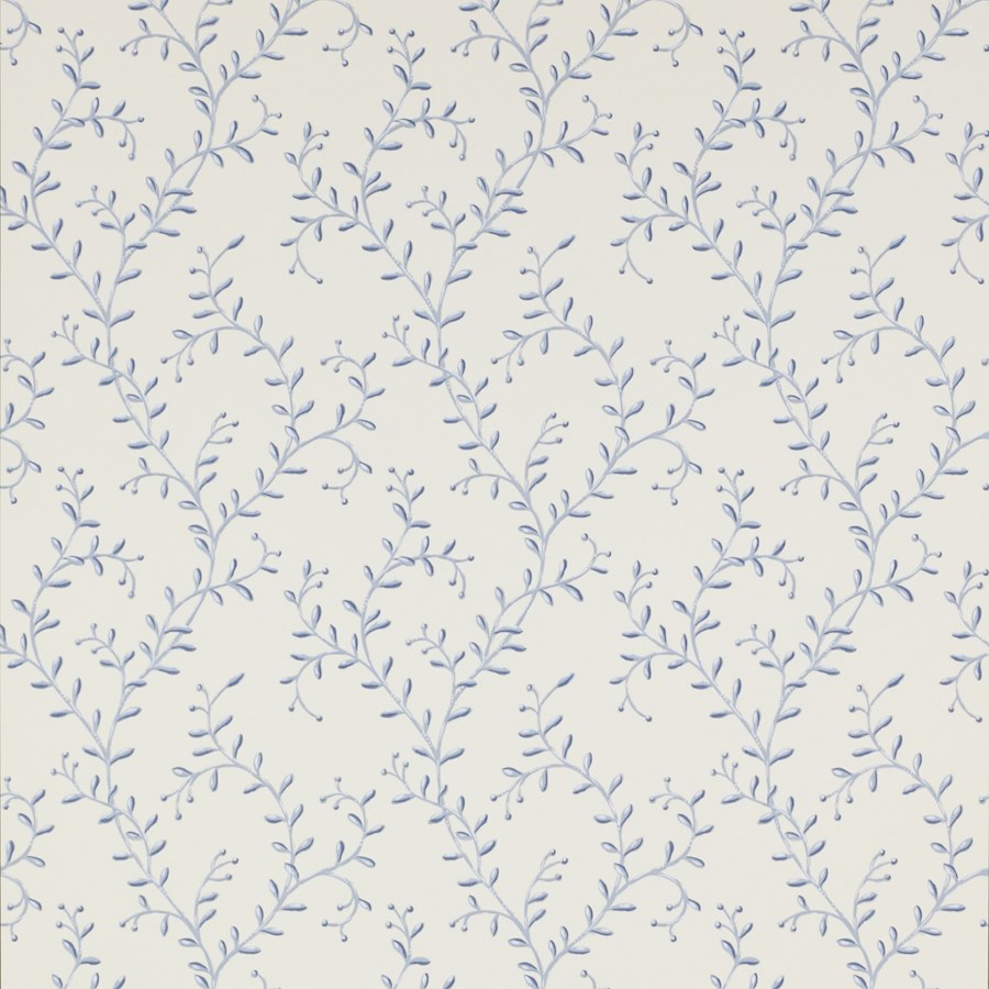 Leafberry Wallpaper - Blue - 07137/06