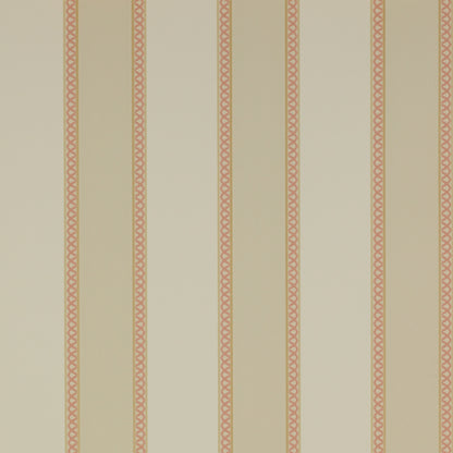 Chartworth Stripe Wallpaper - Red - 07139/03