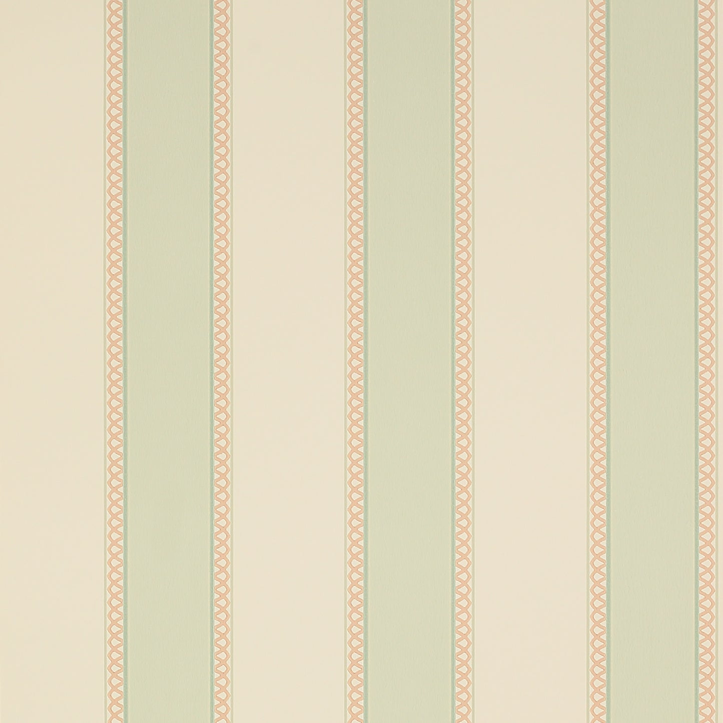 Chartworth Stripe Wallpaper - Aqua/Pink - 07139/07