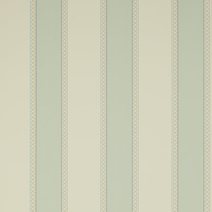 Chartworth Stripe Wallpaper - Old Blue - 07139/08