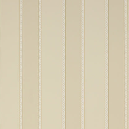 Chartworth Stripe Wallpaper - Stone - 07139/09
