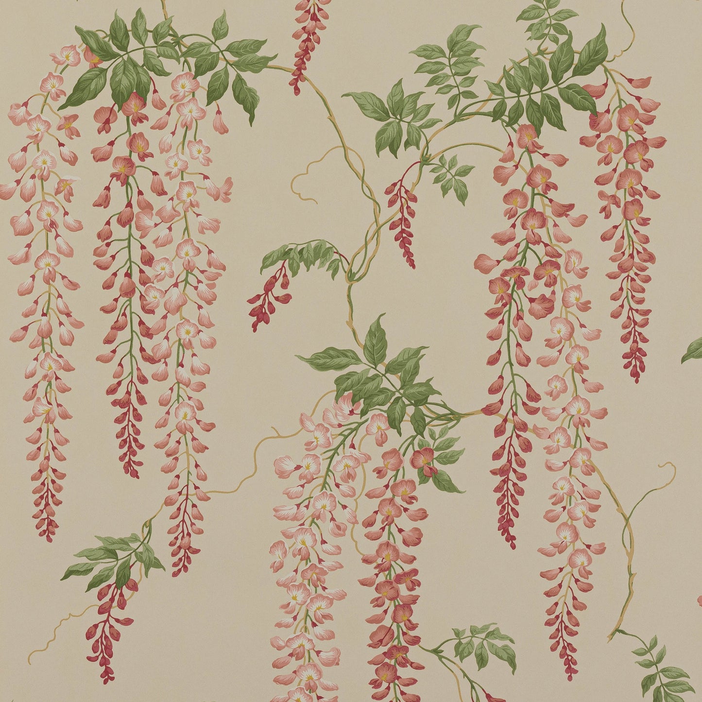 Seraphina Wallpaper - Old Pink/Leaf - 07157/08