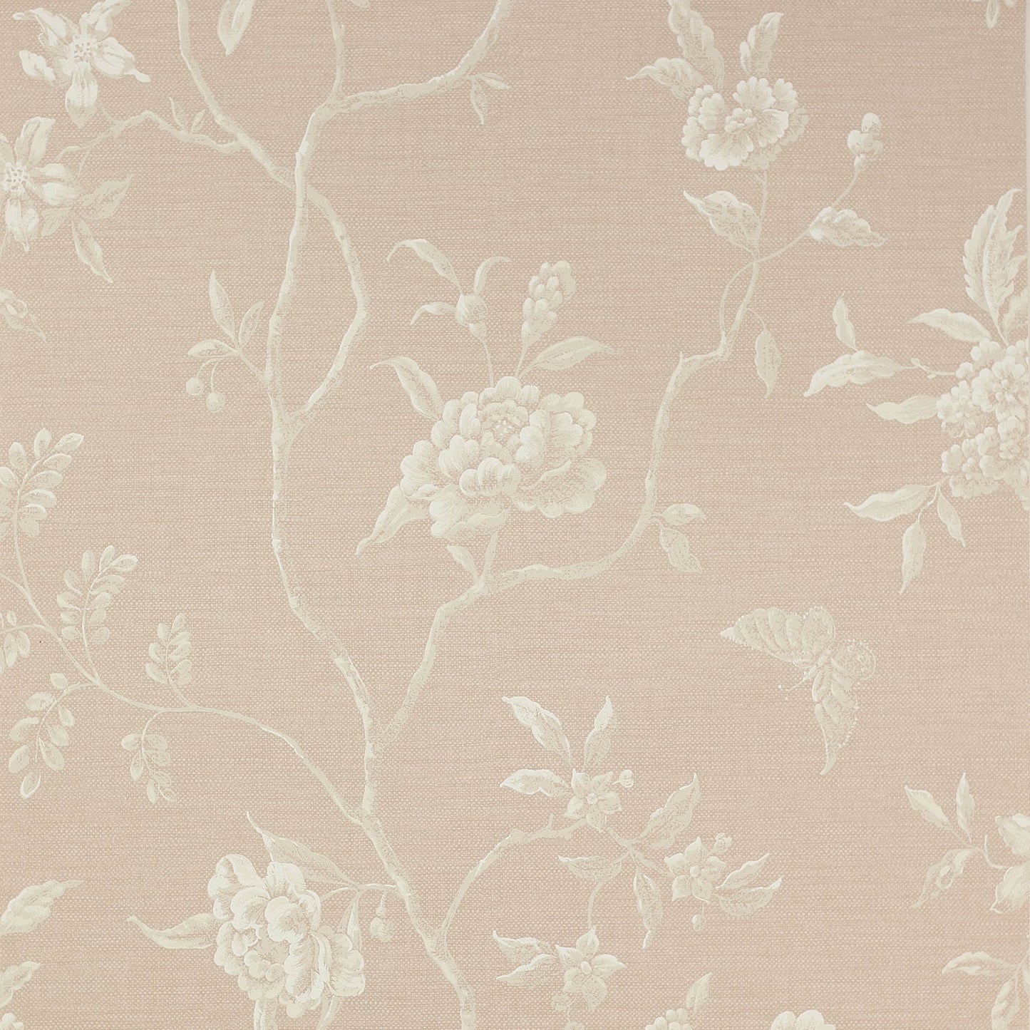 Swedish Tree Wallpaper - Pink - 07165/07