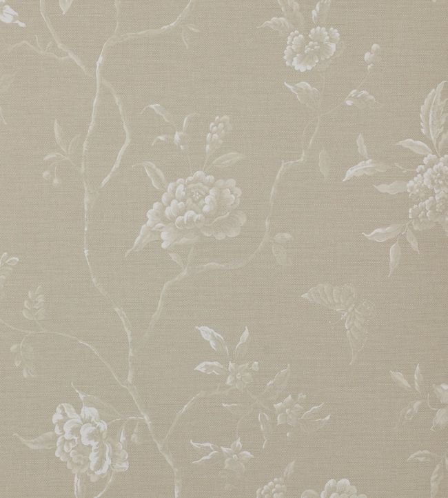 Swedish Tree Wallpaper - Cream - Colefax & Fowler