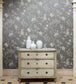 Swedish Tree Wallpaper - Gray - Colefax & Fowler