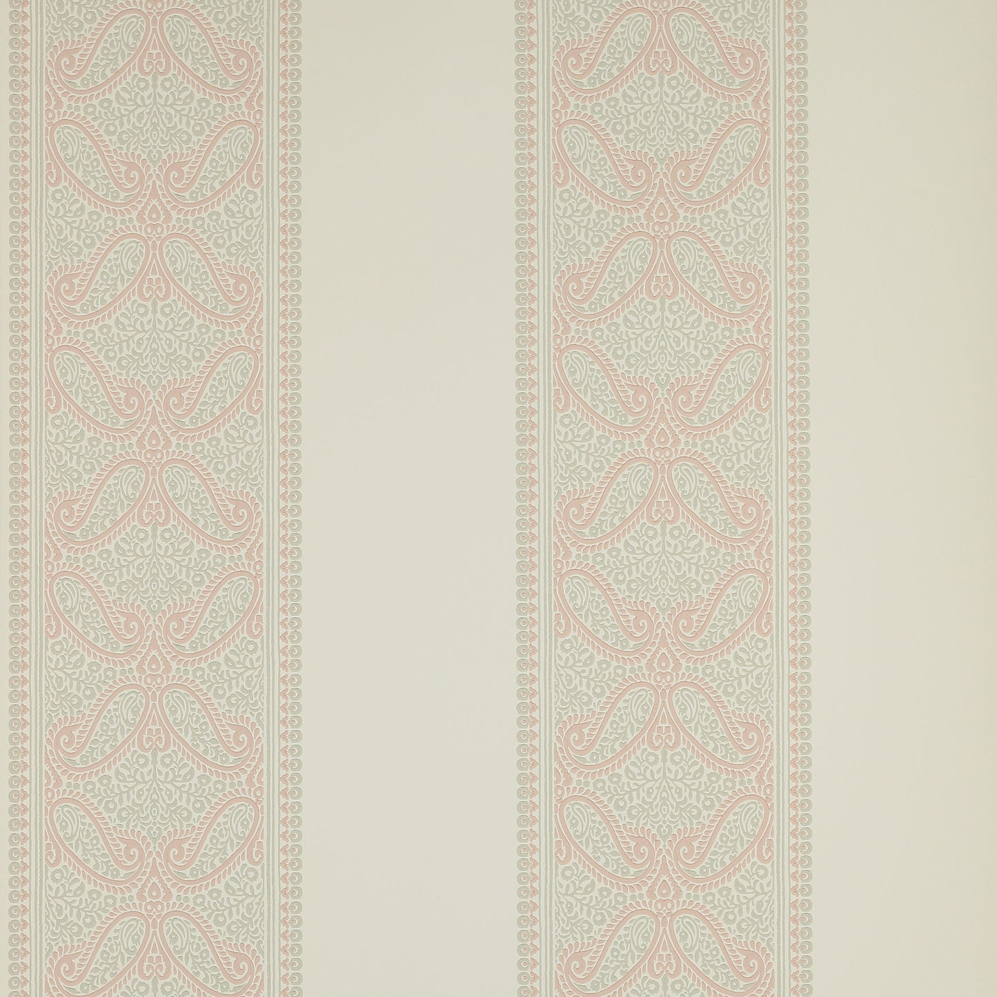 Verney Stripe Wallpaper - Pink - 07186-03