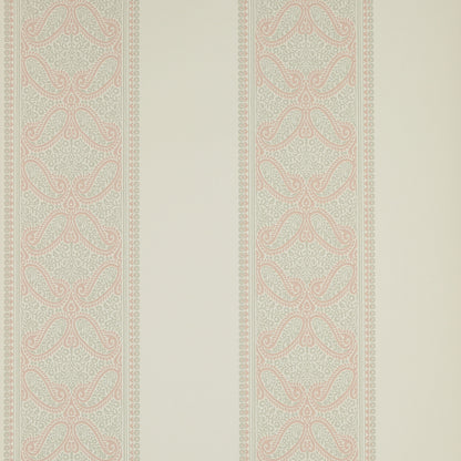 Verney Stripe Wallpaper - Pink - 07186-03