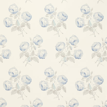 Bowood Wallpaper - Blue/Grey - 07401/08