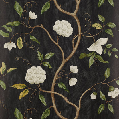 Snow Tree Wallpaper - Black - 07949/06