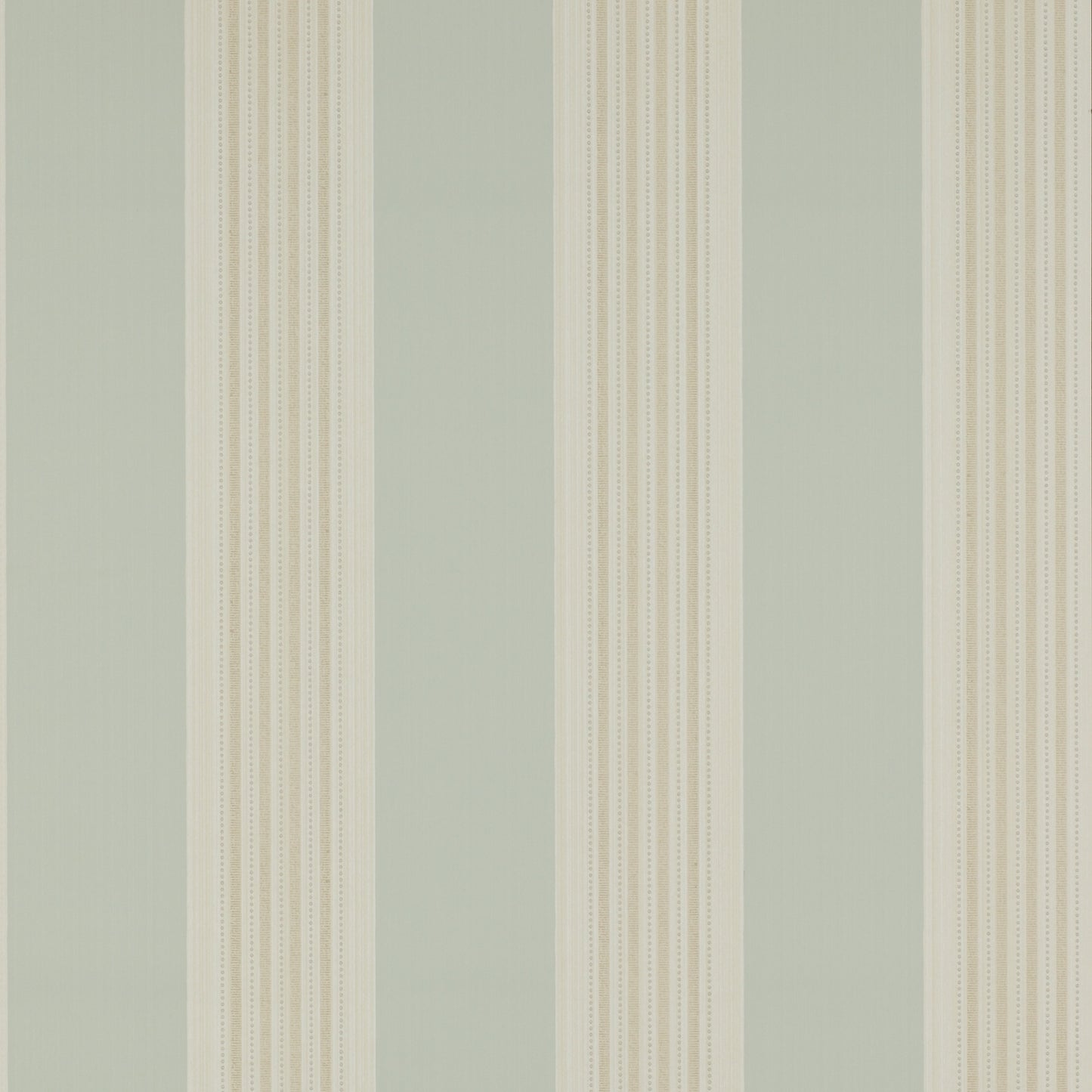 Tealby Stripe Wallpaper - Aqua/Beige - 07991/04