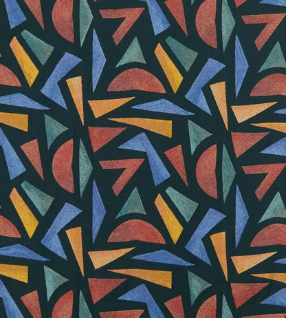 Explosion Fabric - Blue