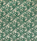 Zig Zag Velvet Fabric - Green