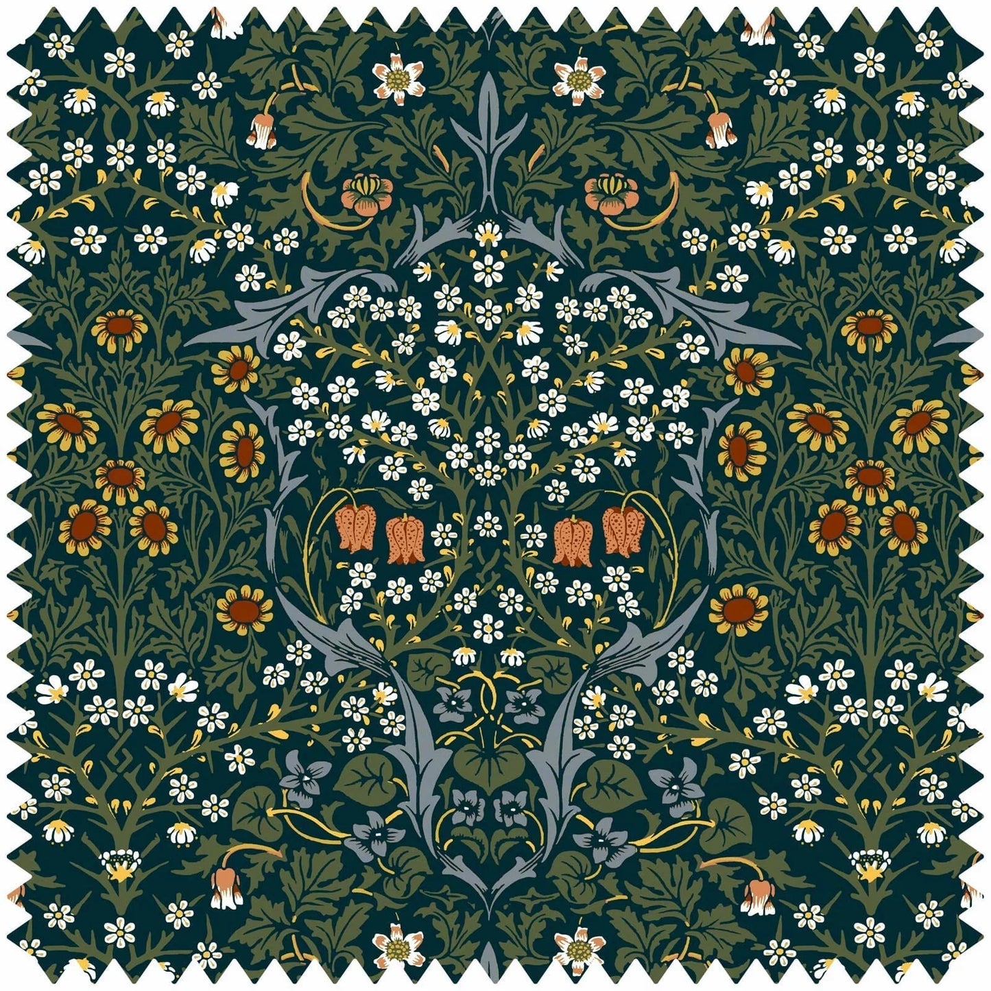 Blackthorn Velvet Fabric