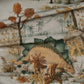 Dinosauria Cotton Linen Fabric
