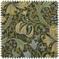 1-FA-GLM-VE-VER-XXX-XXX - Golden Lily Magna Velvet Fabric - Verde - House of Hackney