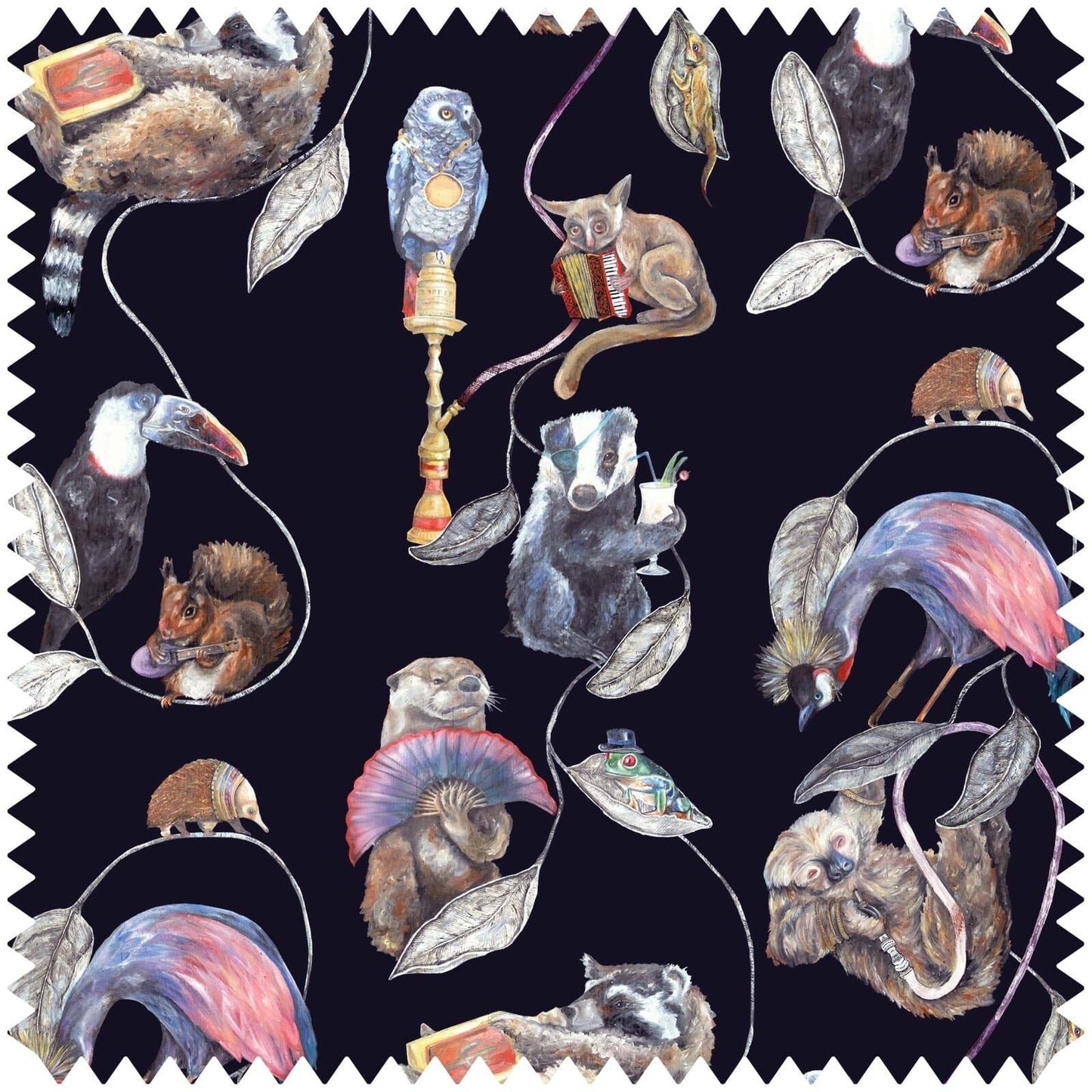 Hackney Empire Velvet Fabric