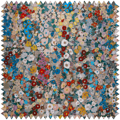 Hollyhocks Recycled Performance Fabric