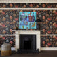 Artemis Wallpaper - Black - 1-WA-ART-DI-BLK-XXX