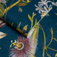 Flora Delanica Wallpaper - Midnight - 1-WA-DEL-DI-MID-XXX