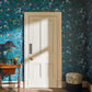 Florika Wallpaper - Petrol - 1-WA-FLO-DI-PET-XXX