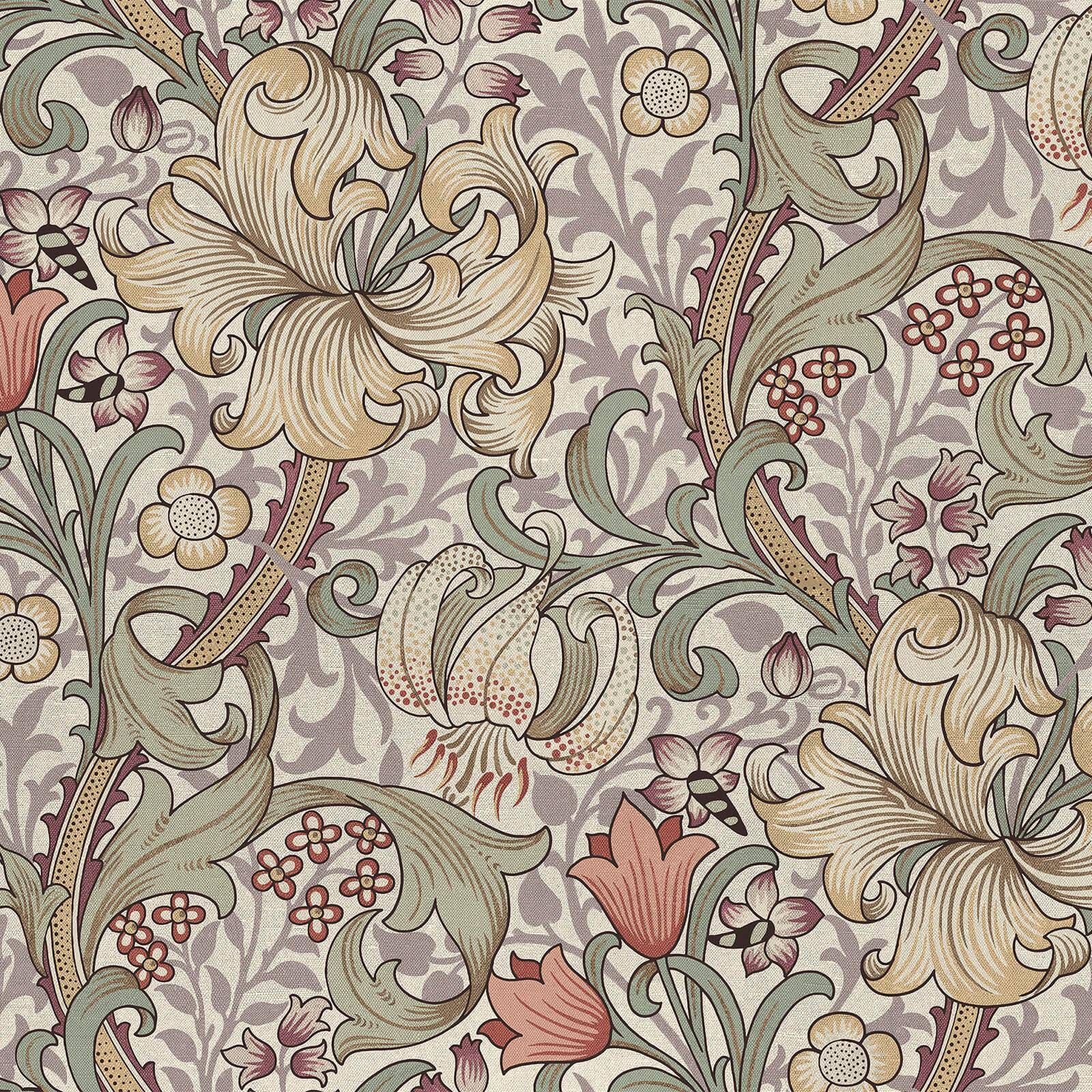 1-WA-GOL-DI-CIR-XXX - Golden Lily Wallpaper - Cirrus - House of Hackney