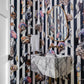 Hackney Empire Stripe Wallpaper - Midnight - 1-WA-HAC-DI-MID-STR