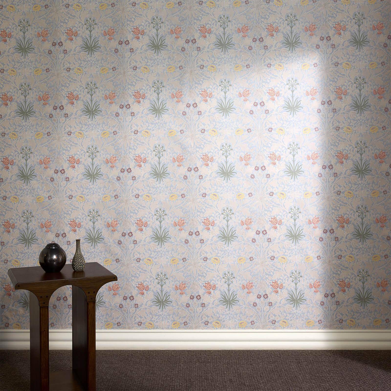 1-WA-HYA-DI-BYZ-XXX - Hyacinth Novellus Wallpaper - Byzantine Blue - House of Hackney