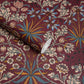 Hyacinth Wallpaper - Mulberry - 1-WA-HYA-DI-MUL-XXX