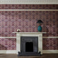 Hyacinth Wallpaper - Mulberry - 1-WA-HYA-DI-MUL-XXX