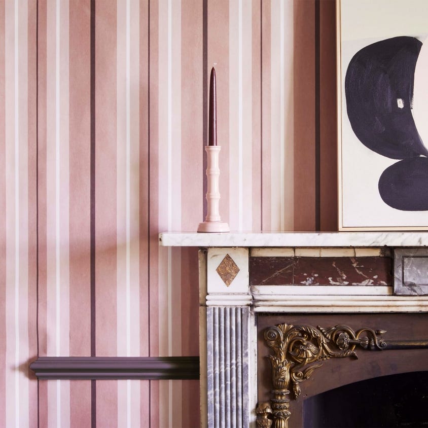 Lauriston Stripe Wallpaper