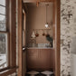 London Rose Wallpaper - Smoke Grey - 1-WA-LON-TR-GRY-XXX-001