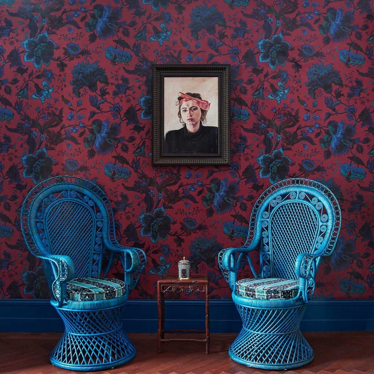 Majorelle Wallpaper - Viola-Pink - 1-WA-MAJ-DI-VIP-XXX