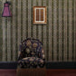 Mamounia Wallpaper - Moss-Green / Black - 1-WA-MAM-DI-MOS-XXX