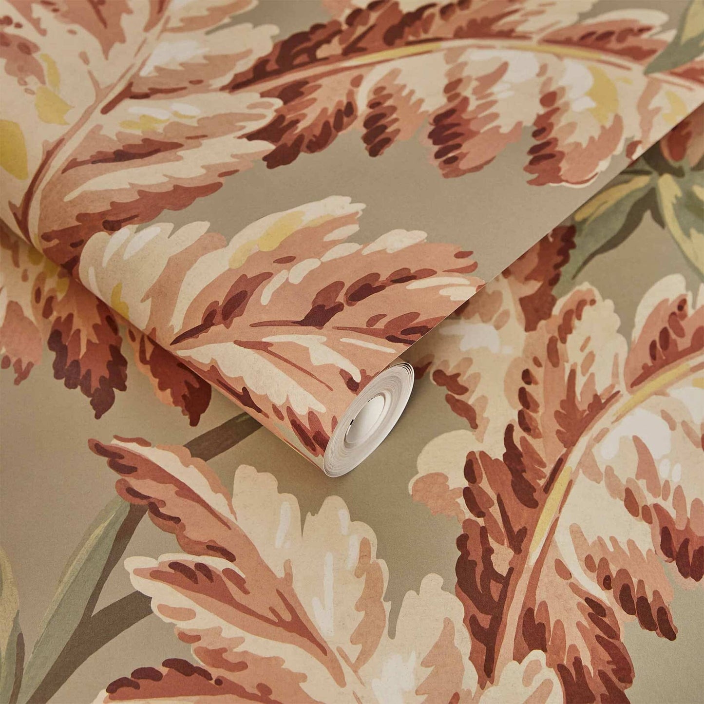 Pluma Wallpaper - Eau De Nil - 1-WA-PLU-DI-EAU-XXX