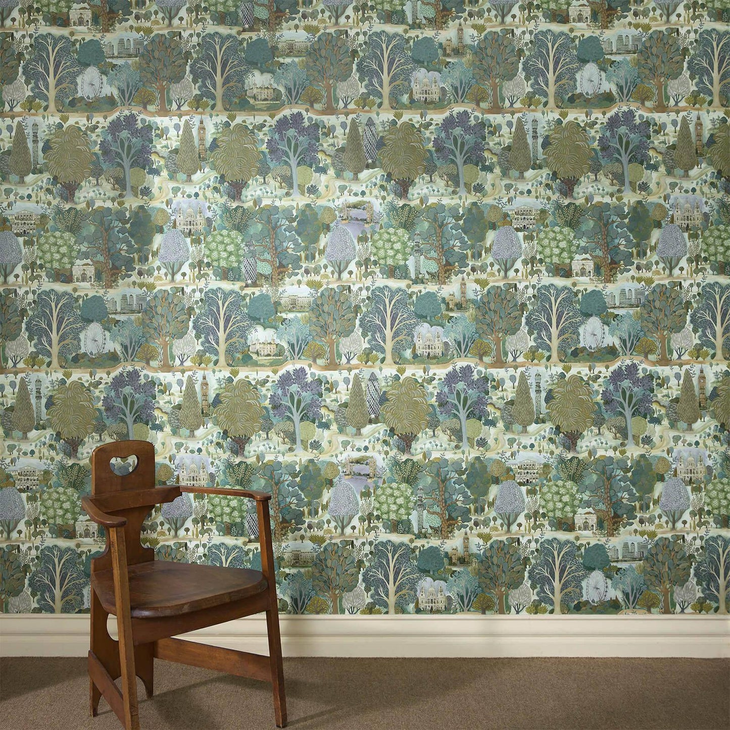 1-WA-UTO-DI-SPR-XXX - Utopia Wallpaper - Spring - House of Hackney