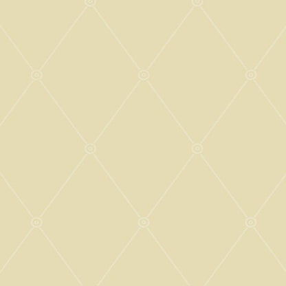 Large Georgian Rope Trellis Wallpaper - Oat - 100/13063